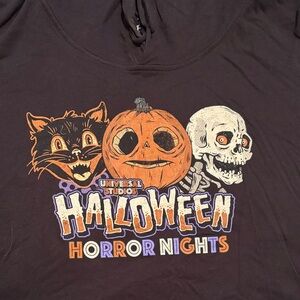 Universal Studios Halloween Horror Nights cropped hoodie